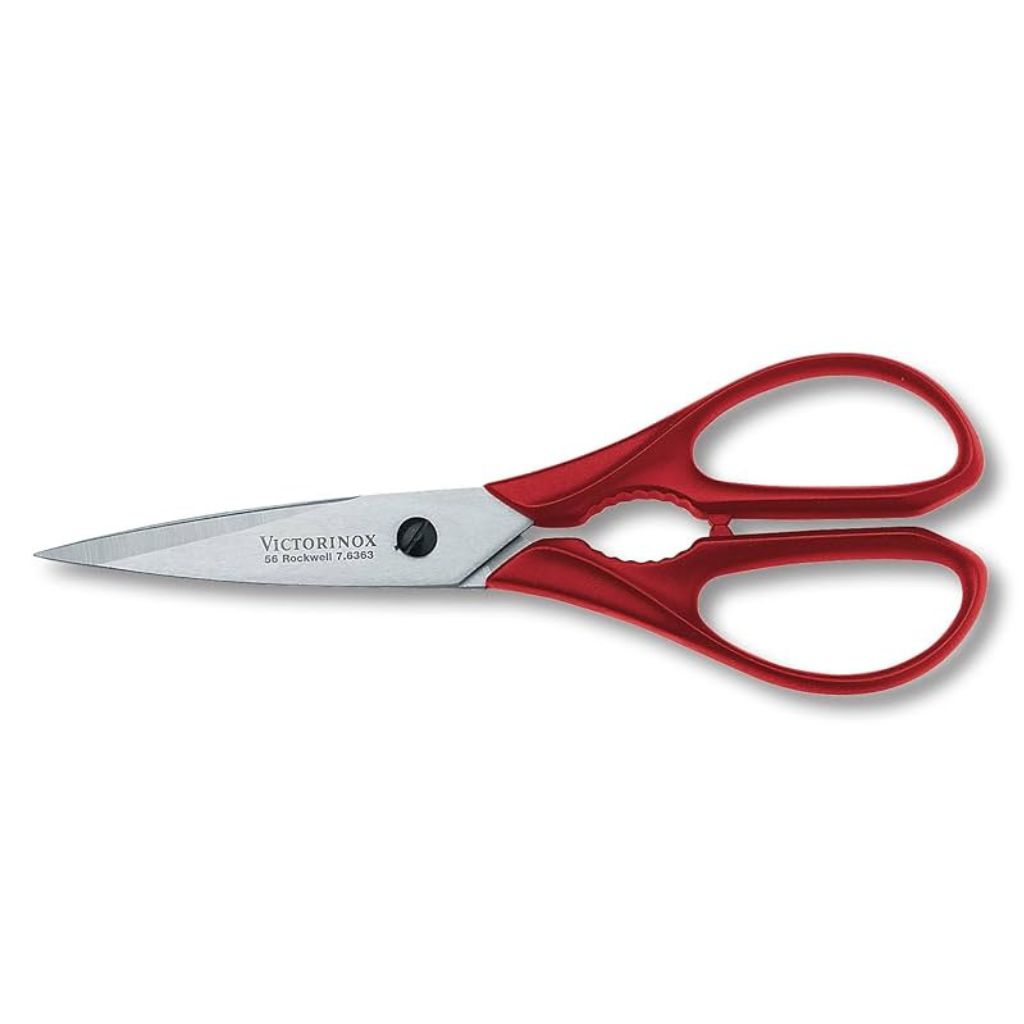 VICTORINOX KITCHEN SCISSORS RED